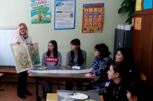 Вольська Світлана Олексіївна розповідає про батик